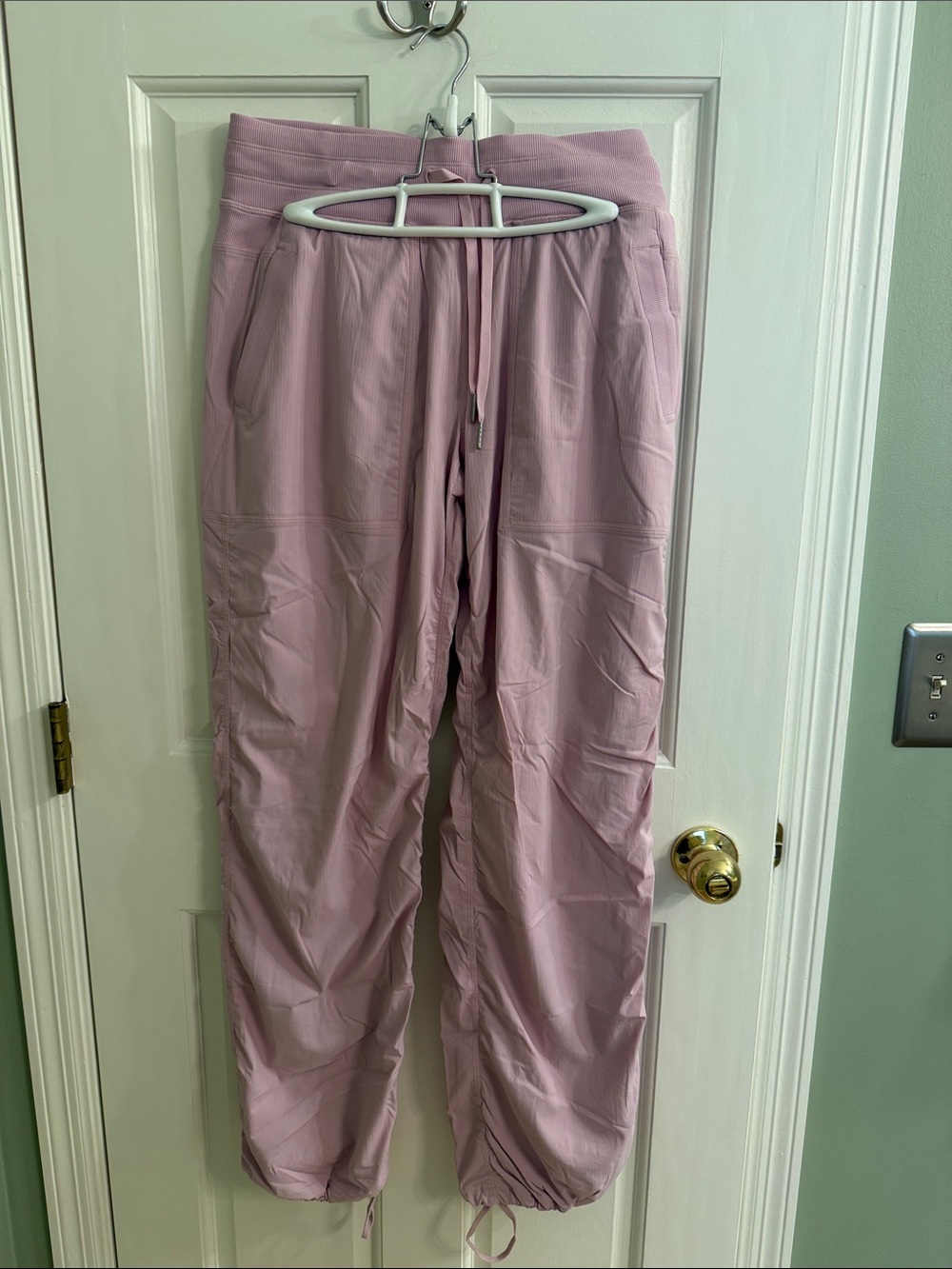 lululemon athletica Dusty Pink Drawstring Joggers